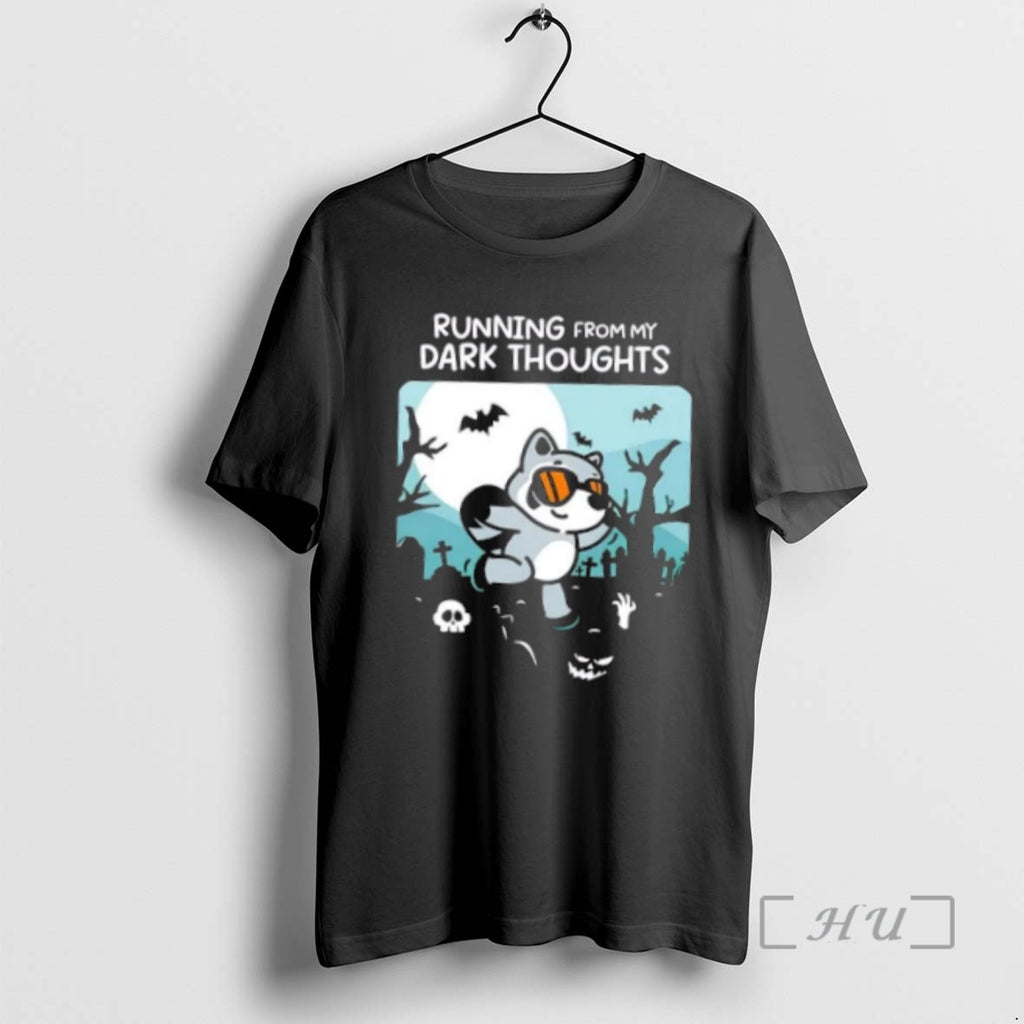 Officials Running From My Dark Thoughts Shirt Hoodie Sweatshirt | PurePodTees.com