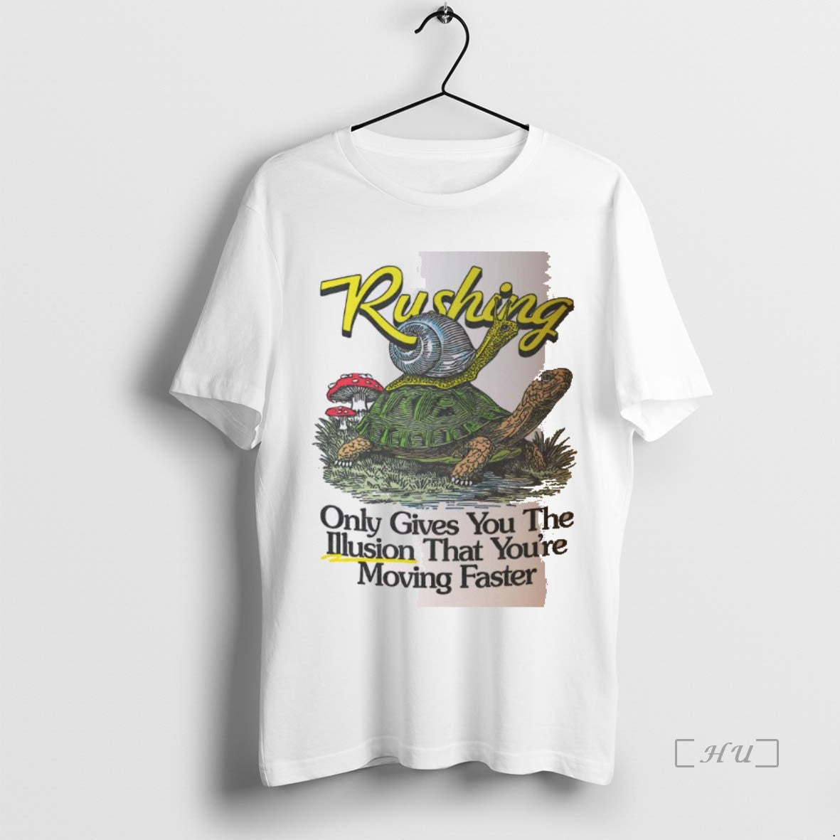Officials Rushing Only Gives You The Illusion That Youre Moving Faster Snails And Turtles Premium Shirt Hoodie Sweatshirt