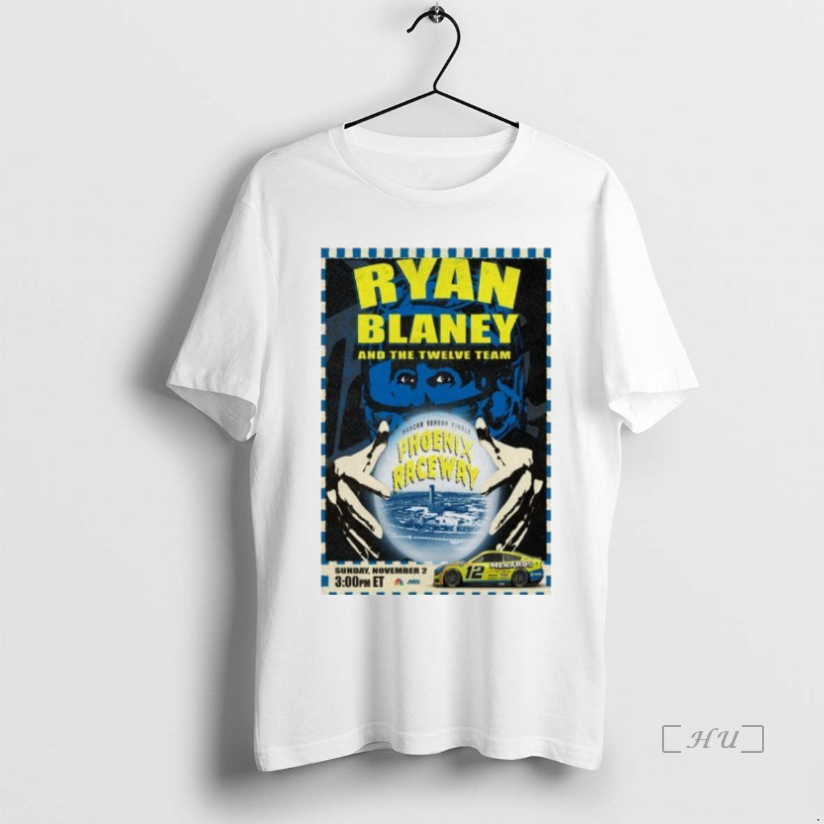 Officials Ryan Blaney And The Twelve Team Nov 2 2025 Phoenix Raceway Shirt Hoodie Sweatshirt | PurePodTees.com