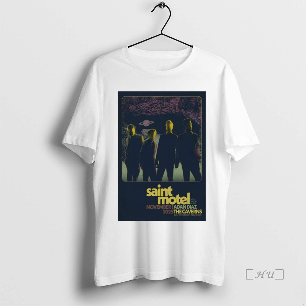Officials Saint Motel Adan Diaz At The Caverns On November 1 2025 Grundy County Tn Shirt Hoodie Sweatshirt | PurePodTees.com