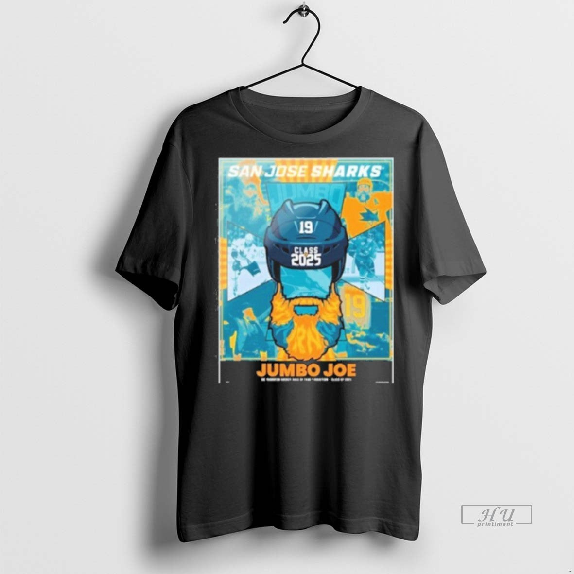 Officials San Jose Sharks Jumbo Hall Of Frame 2025 Jumbo Joe Hockey Premium Shirt Hoodie Sweatshirt | PurePodTees.com