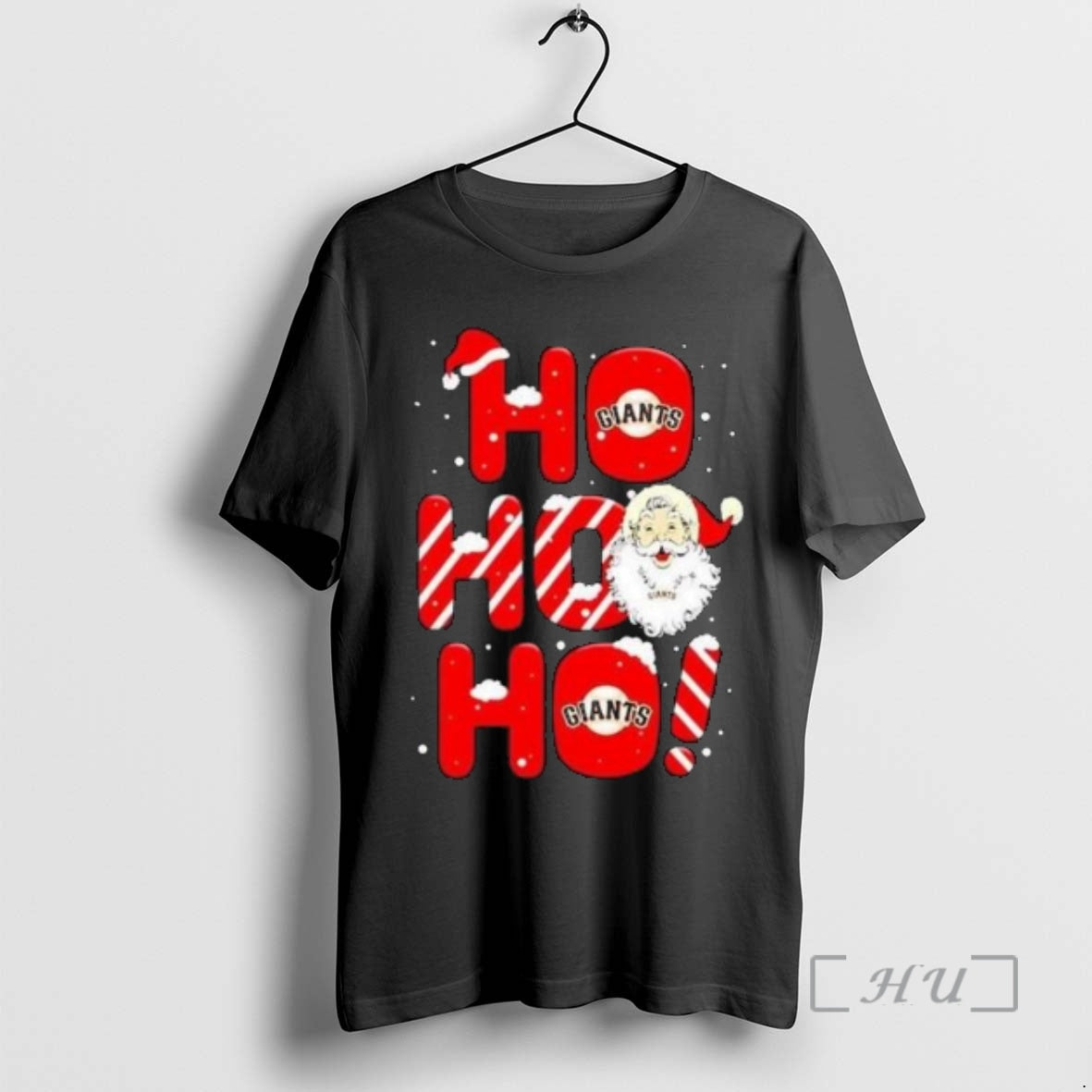 Officials Santa Claus San Francisco Giants Ho Ho Ho Merry Christmas 2025 Premium T Shirts Hoodie Sweatshirt | PurePodTees.com
