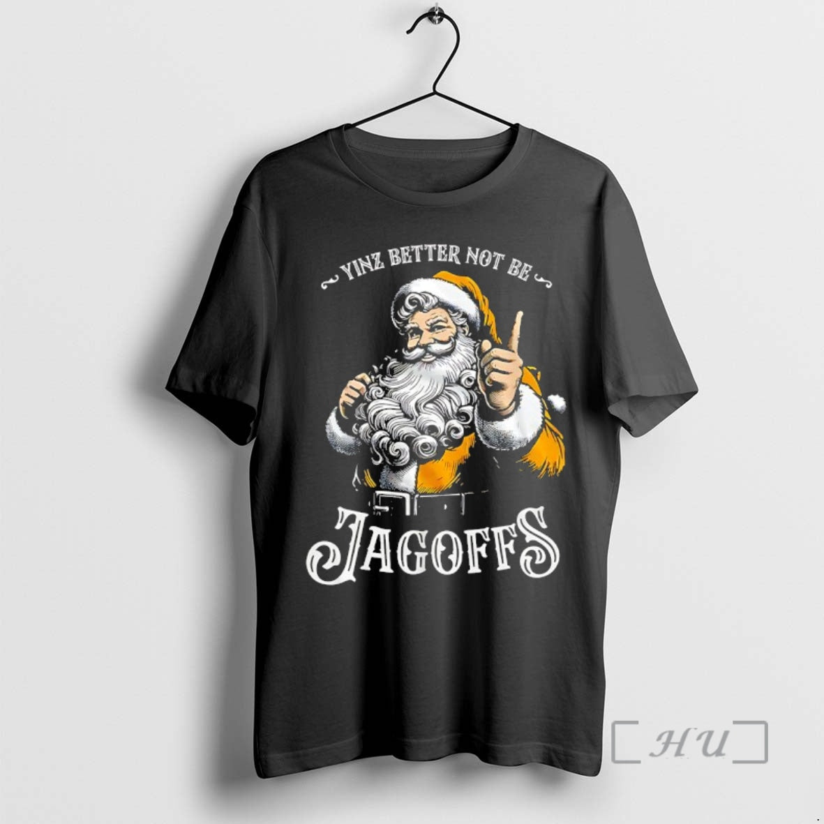 Officials Santa Yinz Better Not Be Jagoffs Shirt Hoodie Sweatshirt | PurePodTees.com