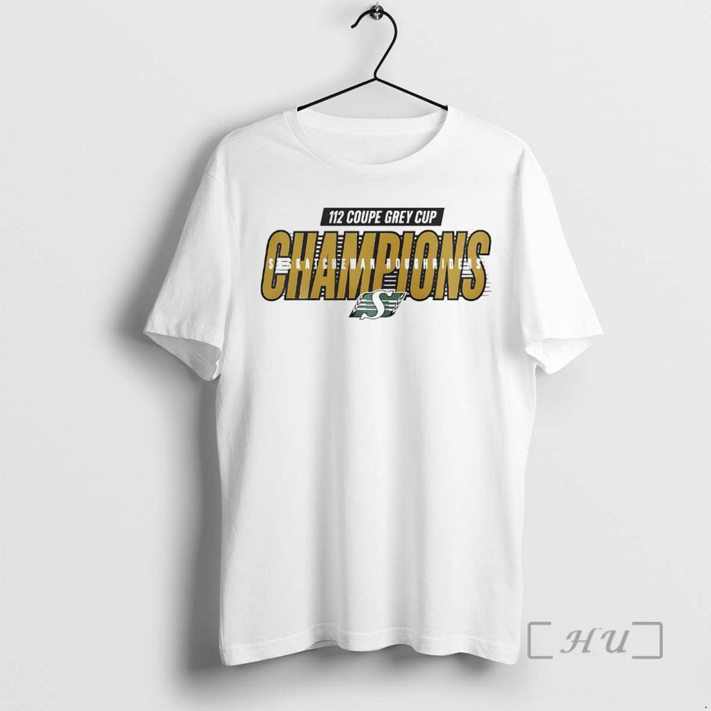 Officials Saskatchewan Roughriders 2025 Coupe Grey Cup Champions Shirt Hoodie Sweatshirt | PurePodTees.com