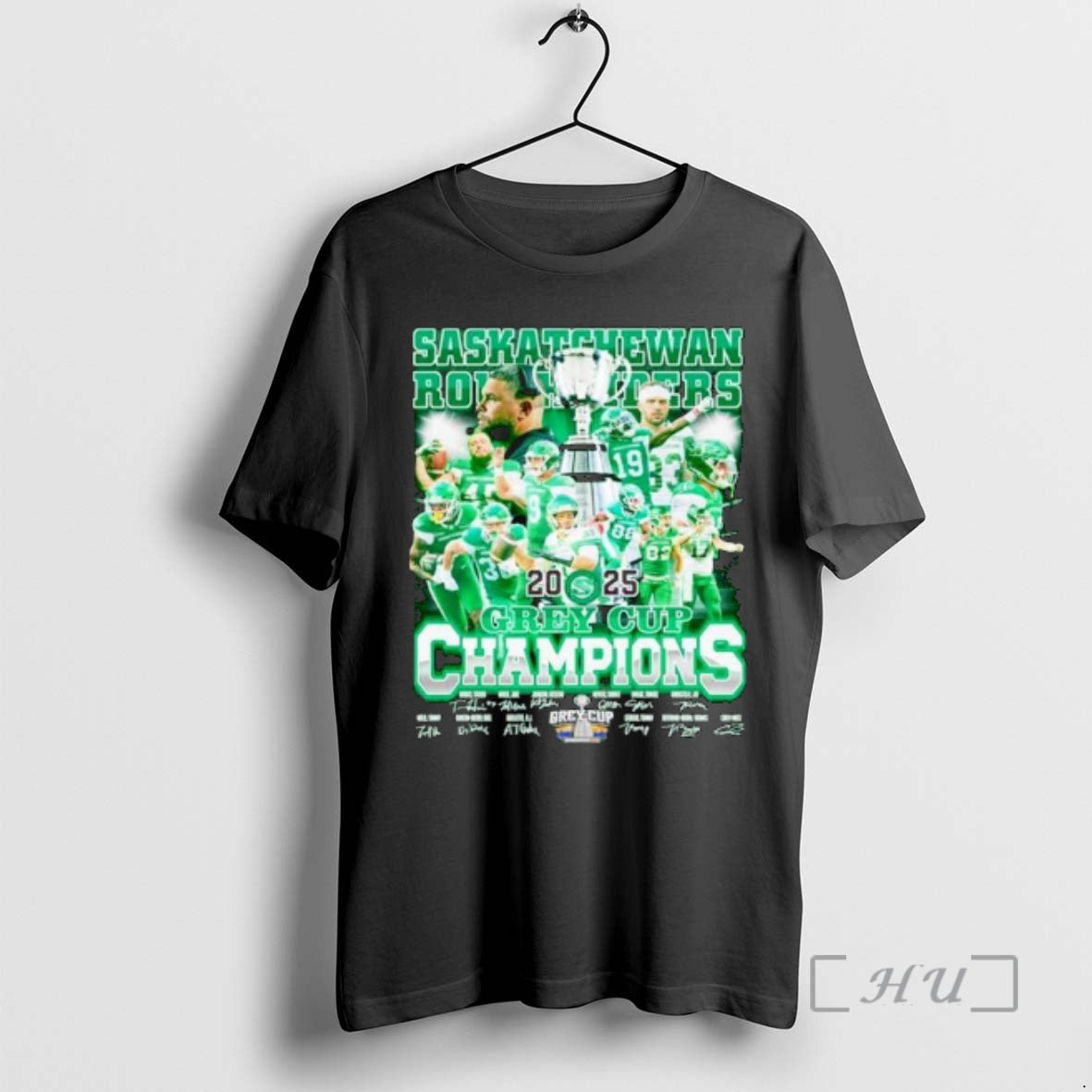 Officials Saskatchewan Roughriders 2025 Grey Cup Champions Ornaments Shirt Hoodie Sweatshirt | PurePodTees.com