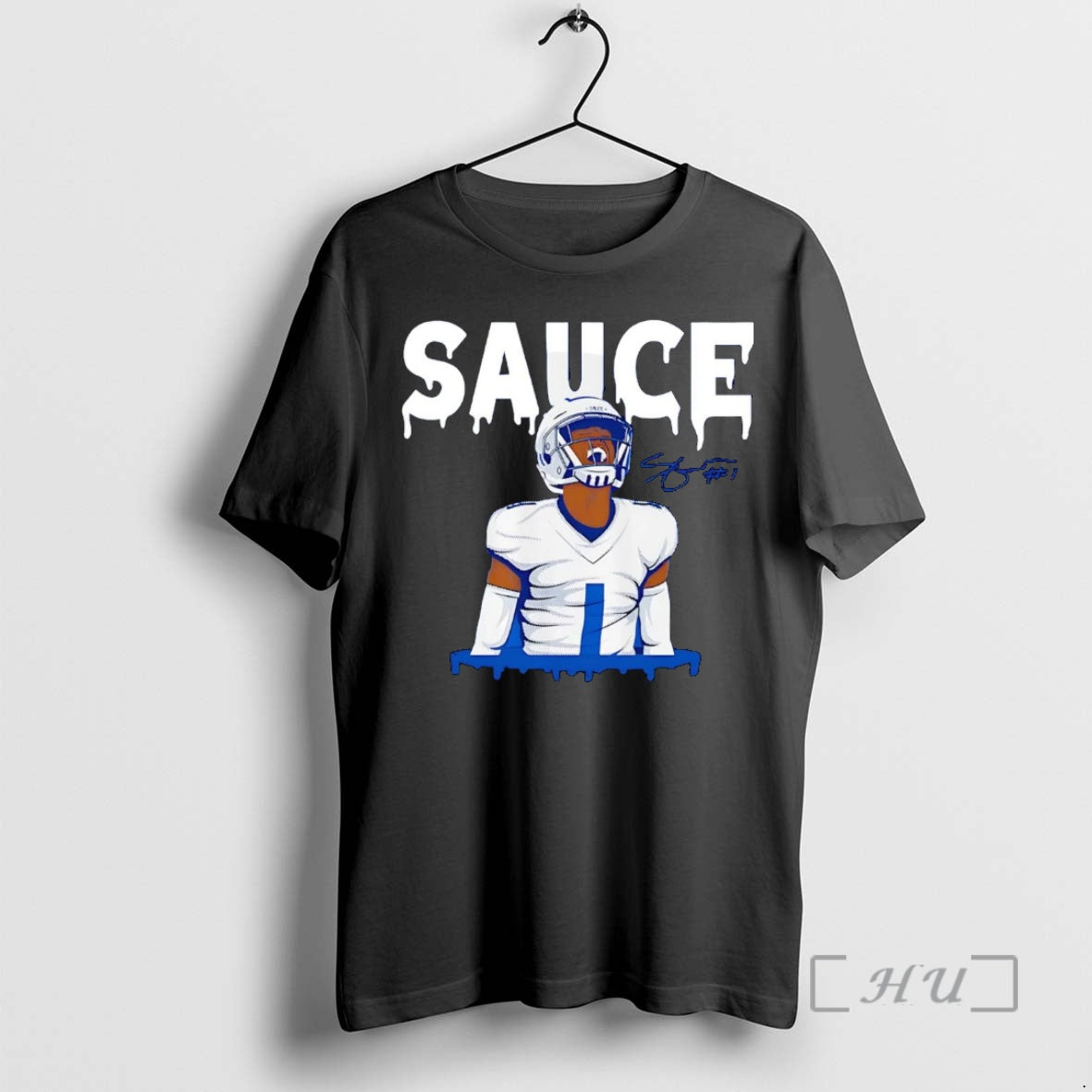 Officials Sauce Sauce Gardner The Drip Indianapolis Colts Shirt Hoodie Sweatshirt | PurePodTees.com