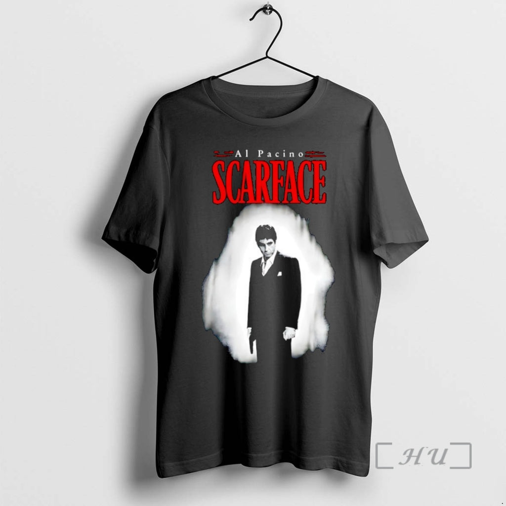 Officials Scarface Al Pacino Portrait Shirt Hoodie Sweatshirt | PurePodTees.com