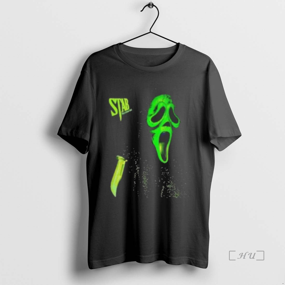 Officials Scream Stab Ghostface Green Mask Shirt Hoodie Sweatshirt | PurePodTees.com