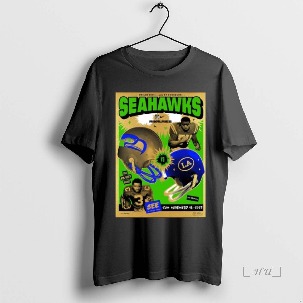 Officials Seahawks Vs Rams 2025 Gameday Rivalries Shirt Hoodie Sweatshirt | PurePodTees.com
