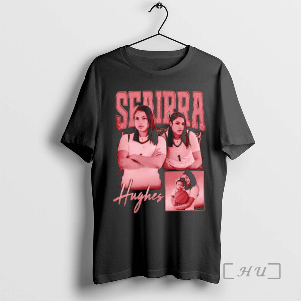 Officials Seairra Hughes Basketball Forward Graphic Vintage Shirt Hoodie Sweatshirt | PurePodTees.com