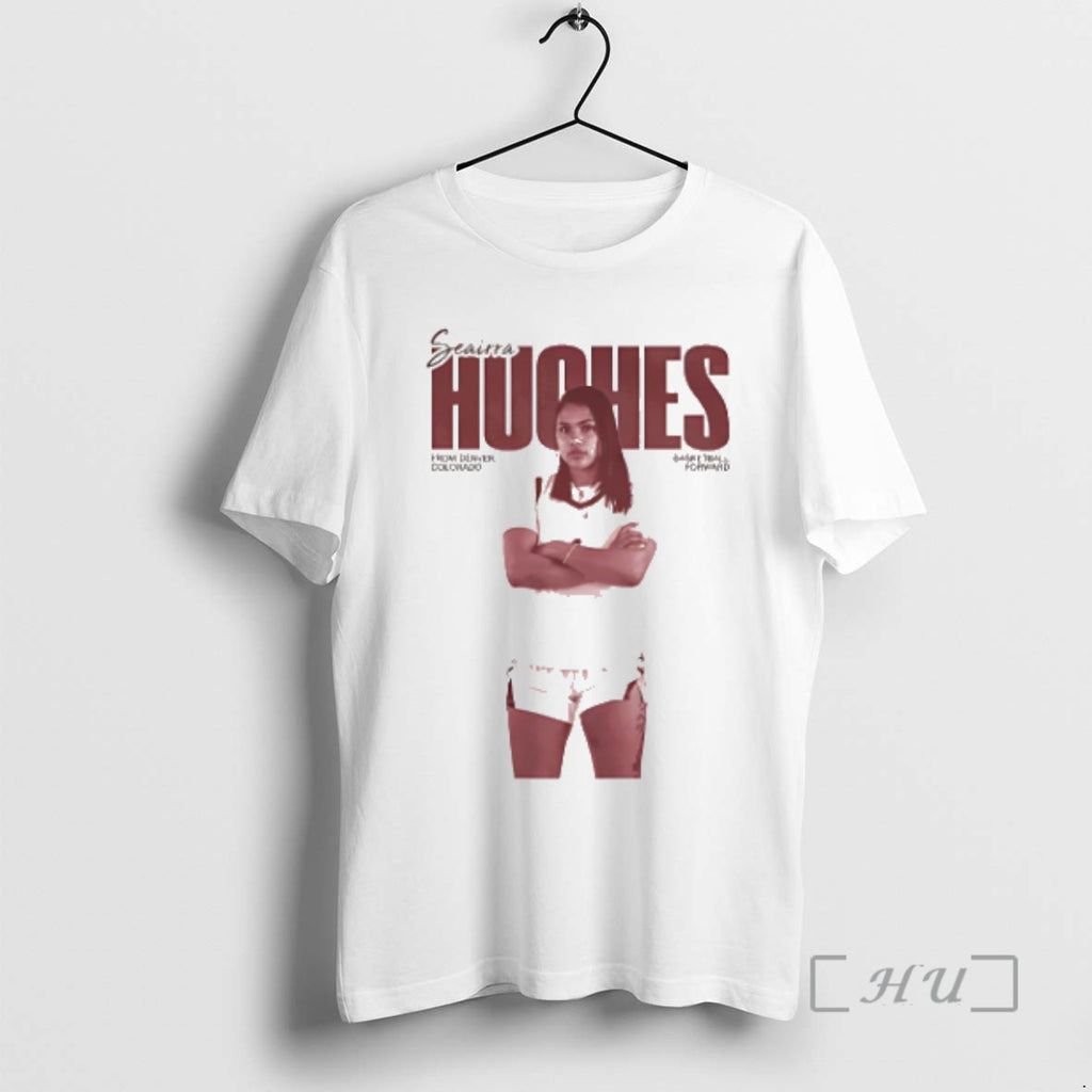 Officials Seairra Hughes Basketball Forward Player From Denver Colorado Shirt Hoodie Sweatshirt | PurePodTees.com