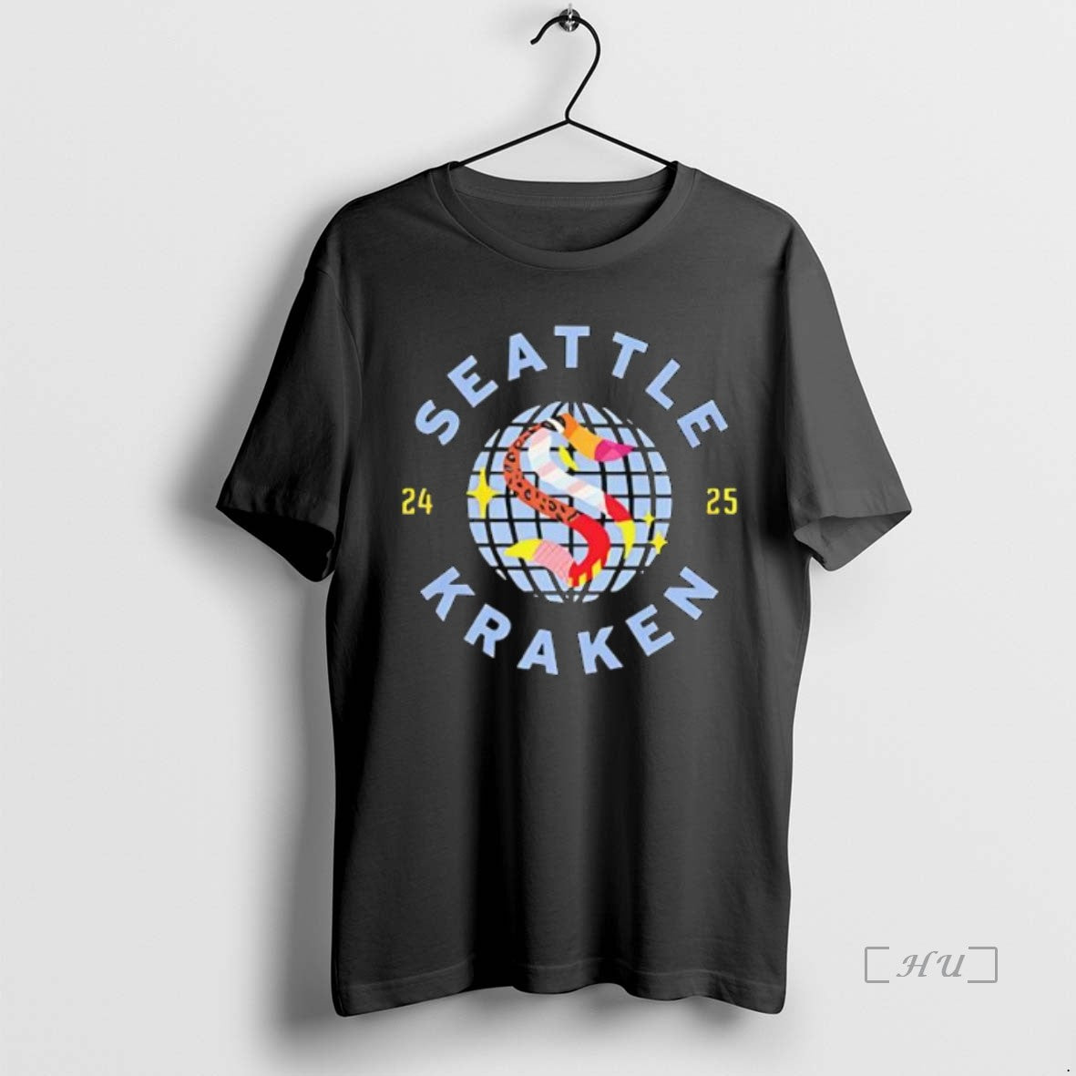 Officials Seattle Kraken Pride Night 2025 Logo Shirt Hoodie Sweatshirt | PurePodTees.com
