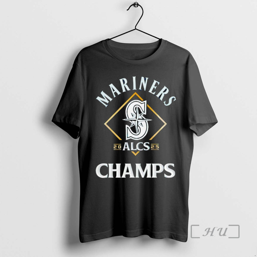 Officials Seattle Mariner 2025 Alcs Champions Postseason T Shirt Sweater