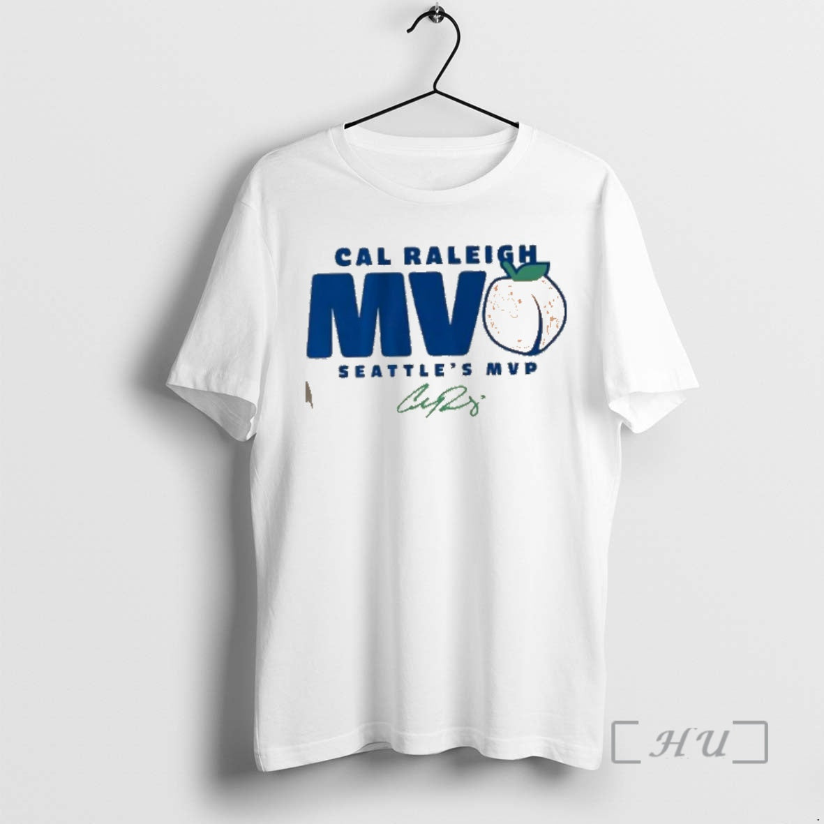 Officials Seattle Mariners Baseball Cal Raleigh Mvpeach Shirt Hoodie Sweatshirt | PurePodTees.com