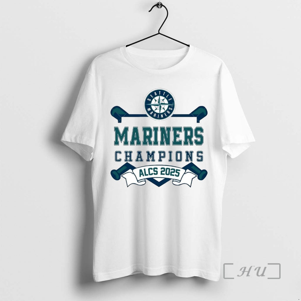 Officials Seattle Mariners Champions Alcs 2025 T Shirt Sweater