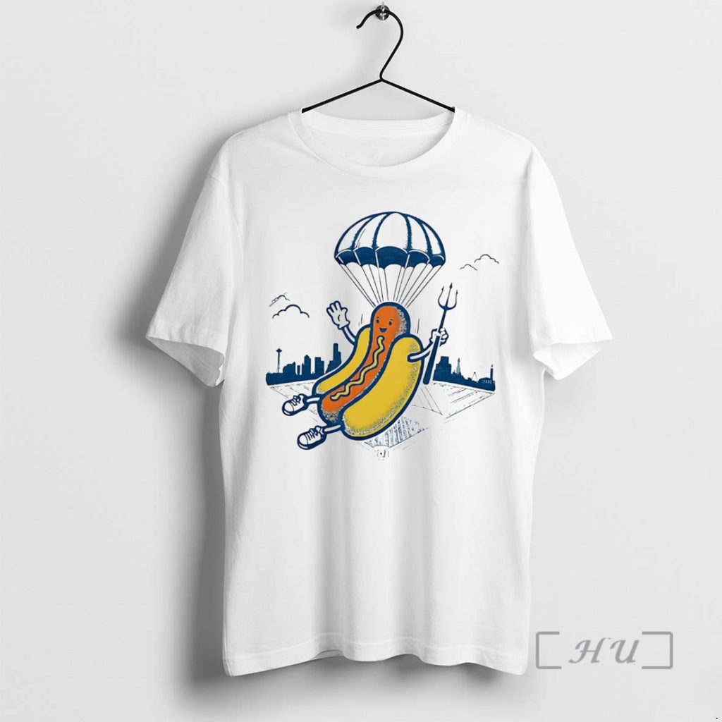 Officials Seattle Mariners Hot Dogs From Heaven Shirt Hoodie Sweatshirt | PurePodTees.com
