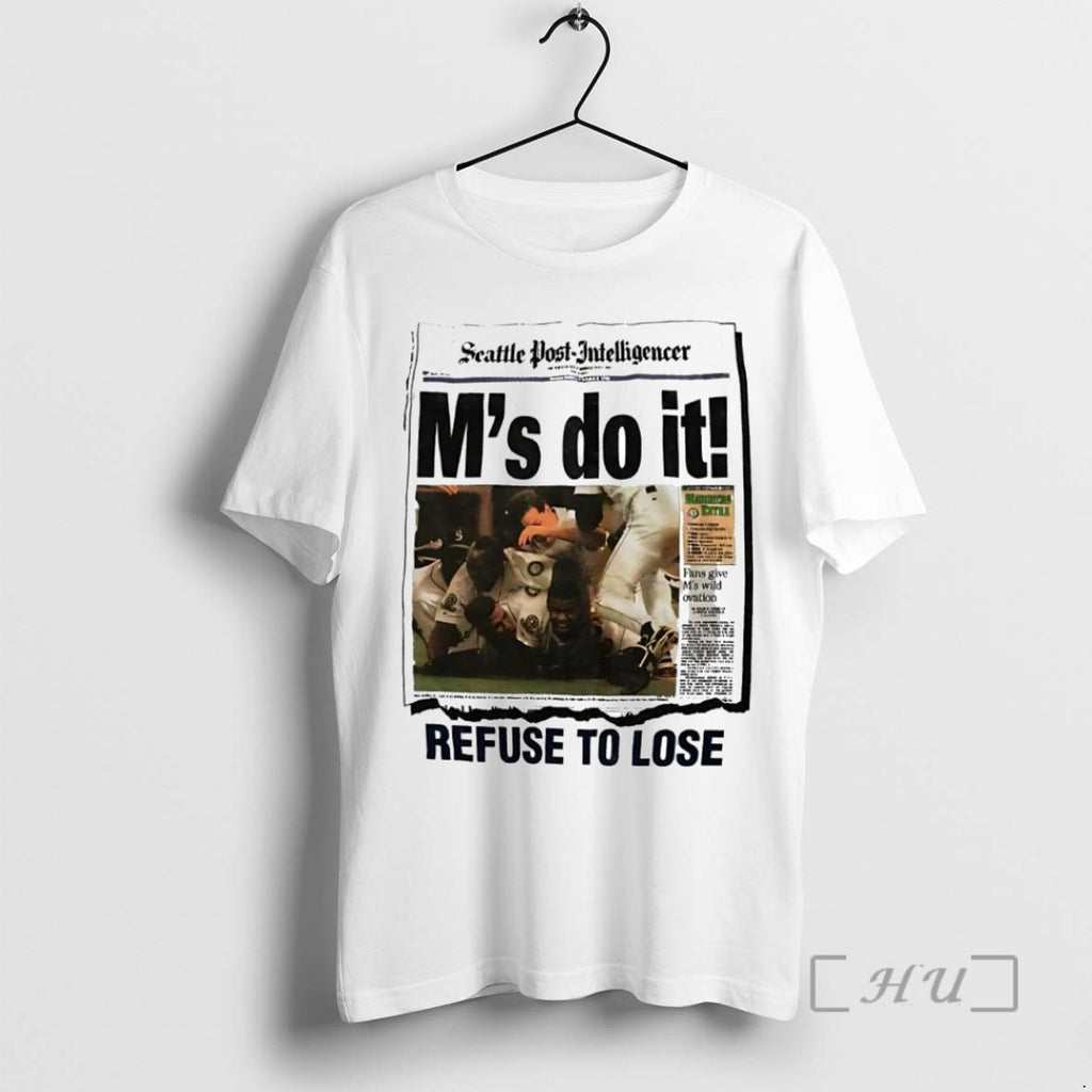 Officials Seattle Post Intelligencer Ms Do It Refuse To Lose T Shirt Sweater