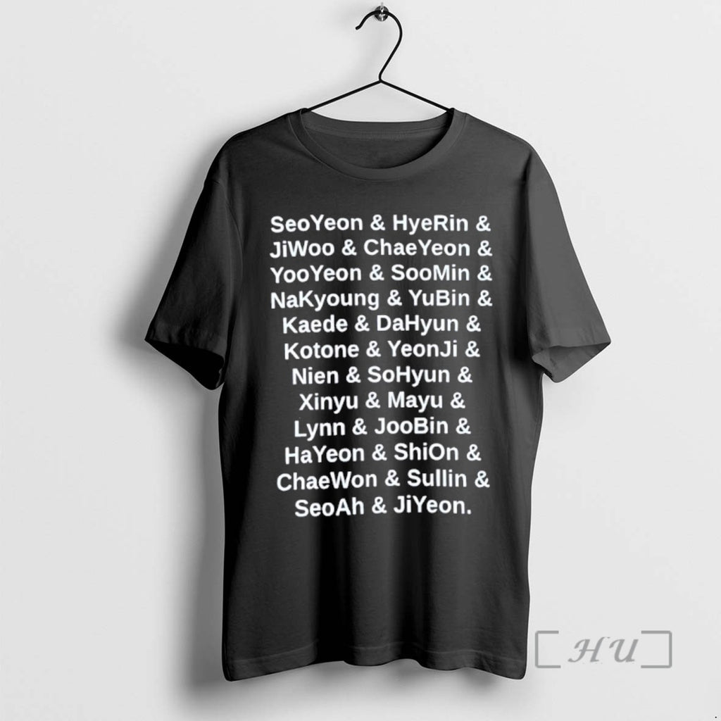 Officials Seoyeon And Hyerin Jiwoo And Chaeyeon Yooyeon And Soomin Nakyoung And Yubin