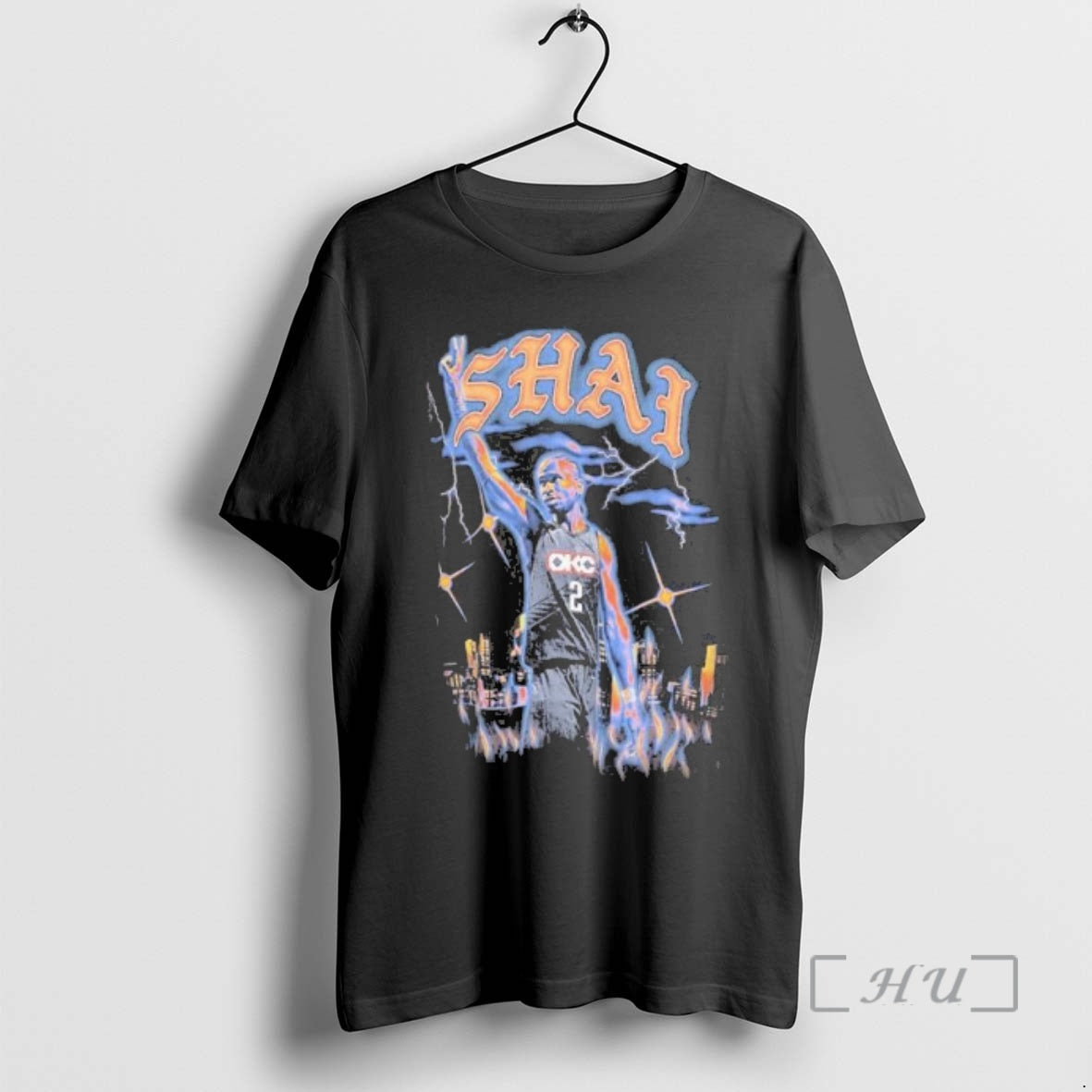 Officials Shai Gilgeous Alexander Oklahoma City Thunder 2025 26 City Edition Player Premium T Shirts Hoodie Sweatshirt