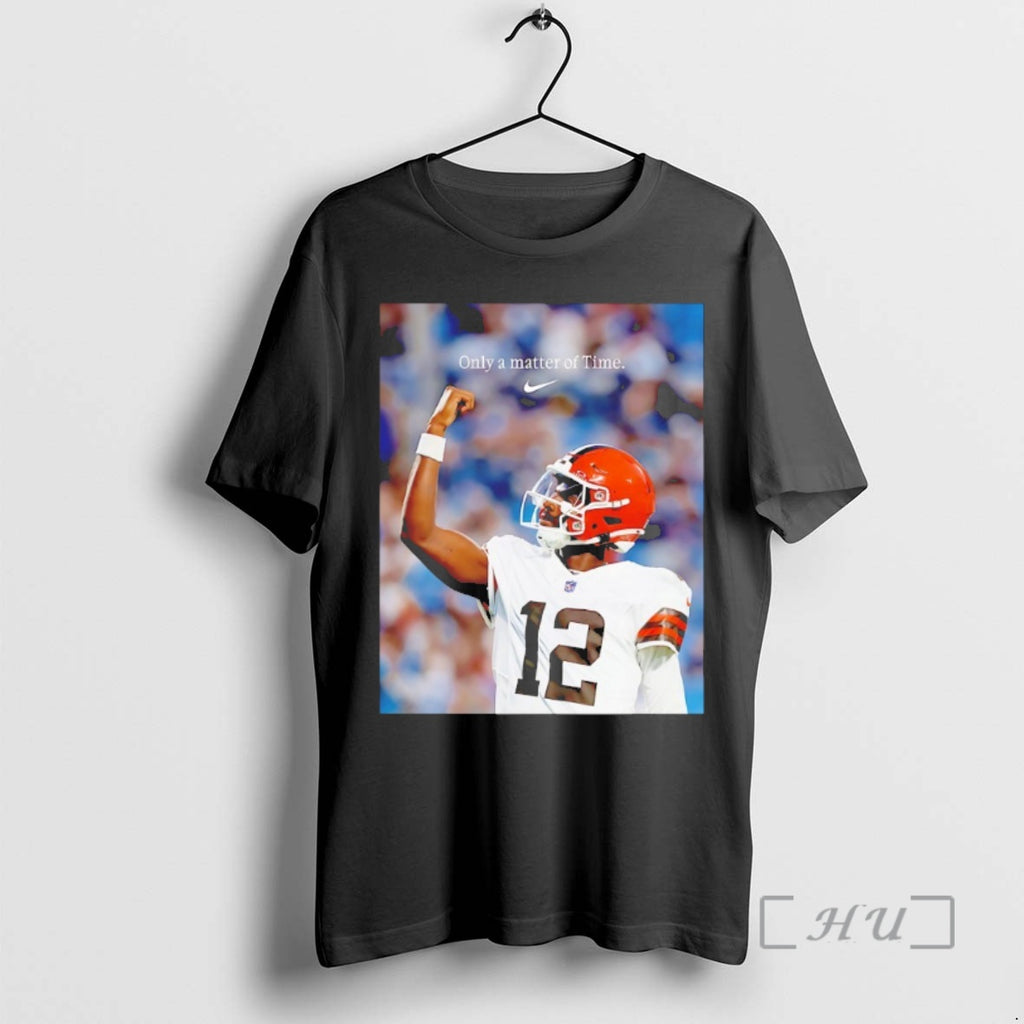 Officials Shedeur Sanders Only A Matter Of Time Shirt Hoodie Sweatshirt | PurePodTees.com