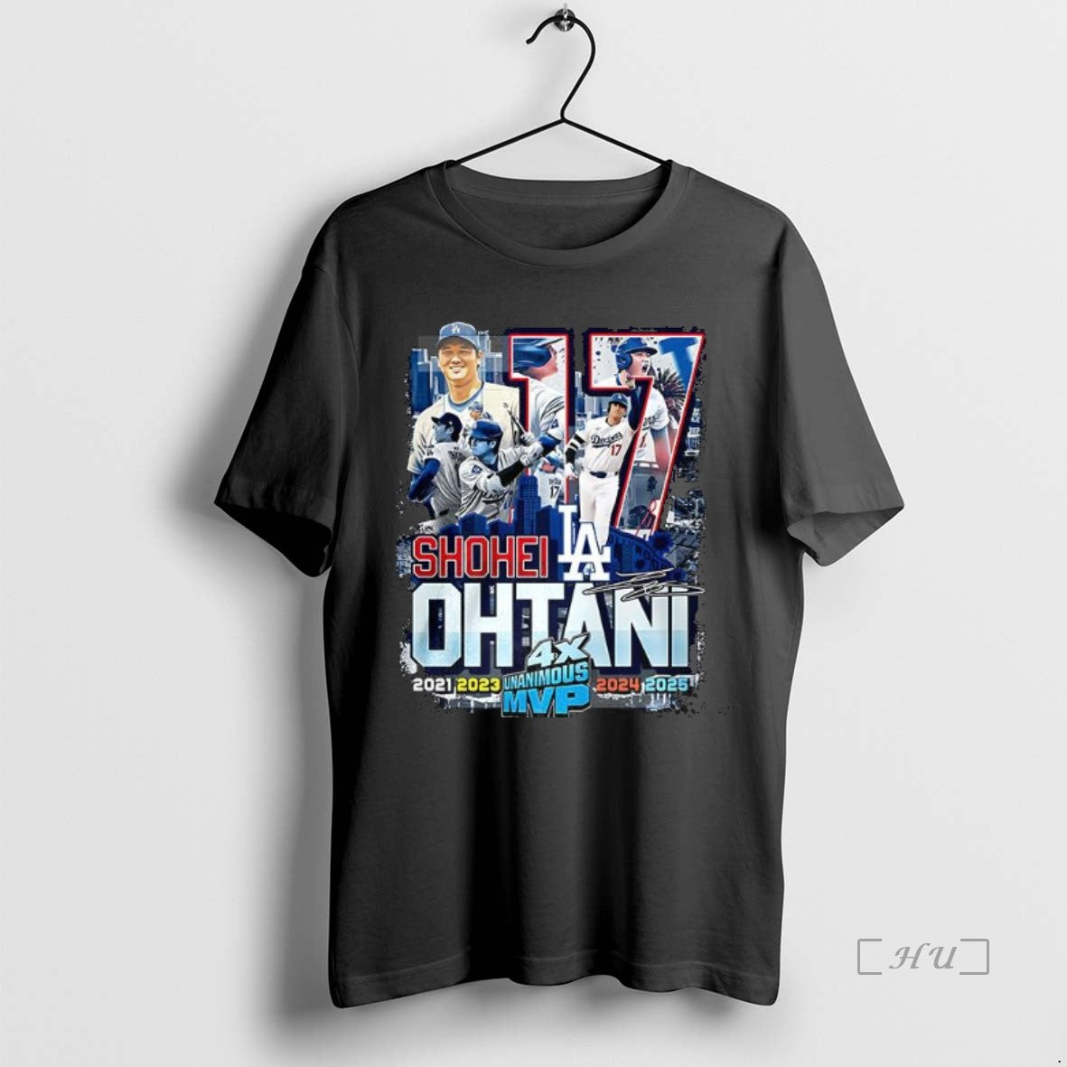 Officials Shohei Ohtani 4x Unanimous Mvp Signature Shirt Hoodie Sweatshirt | PurePodTees.com
