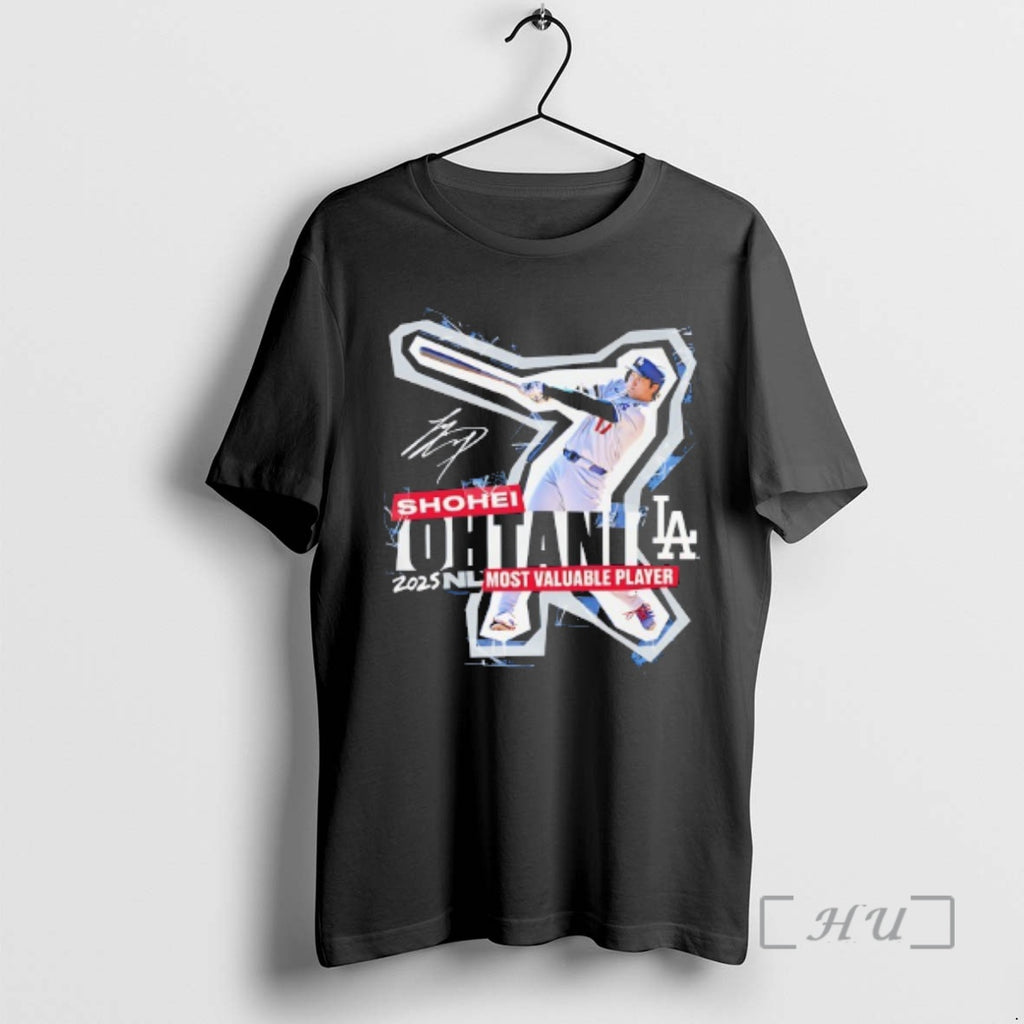 Officials Shohei Ohtani Los Angeles Dodgers 2025 National League Mvp Shirt Hoodie Sweatshirt | PurePodTees.com