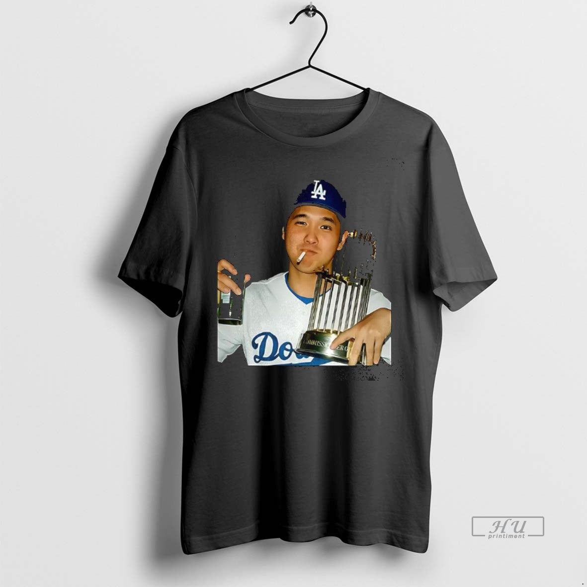 Officials Shohei Ohtani Los Angeles Dodgers World Series Champions 2025 Celebration Smoking Premium Shirt Hoodie Sweatshirt