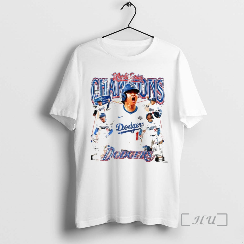 Officials Shohei Ohtani Mookie Betts Los Angeles Dodgers World Series Mlb Champions Graphic Premium Shirt Hoodie Sweatshirt