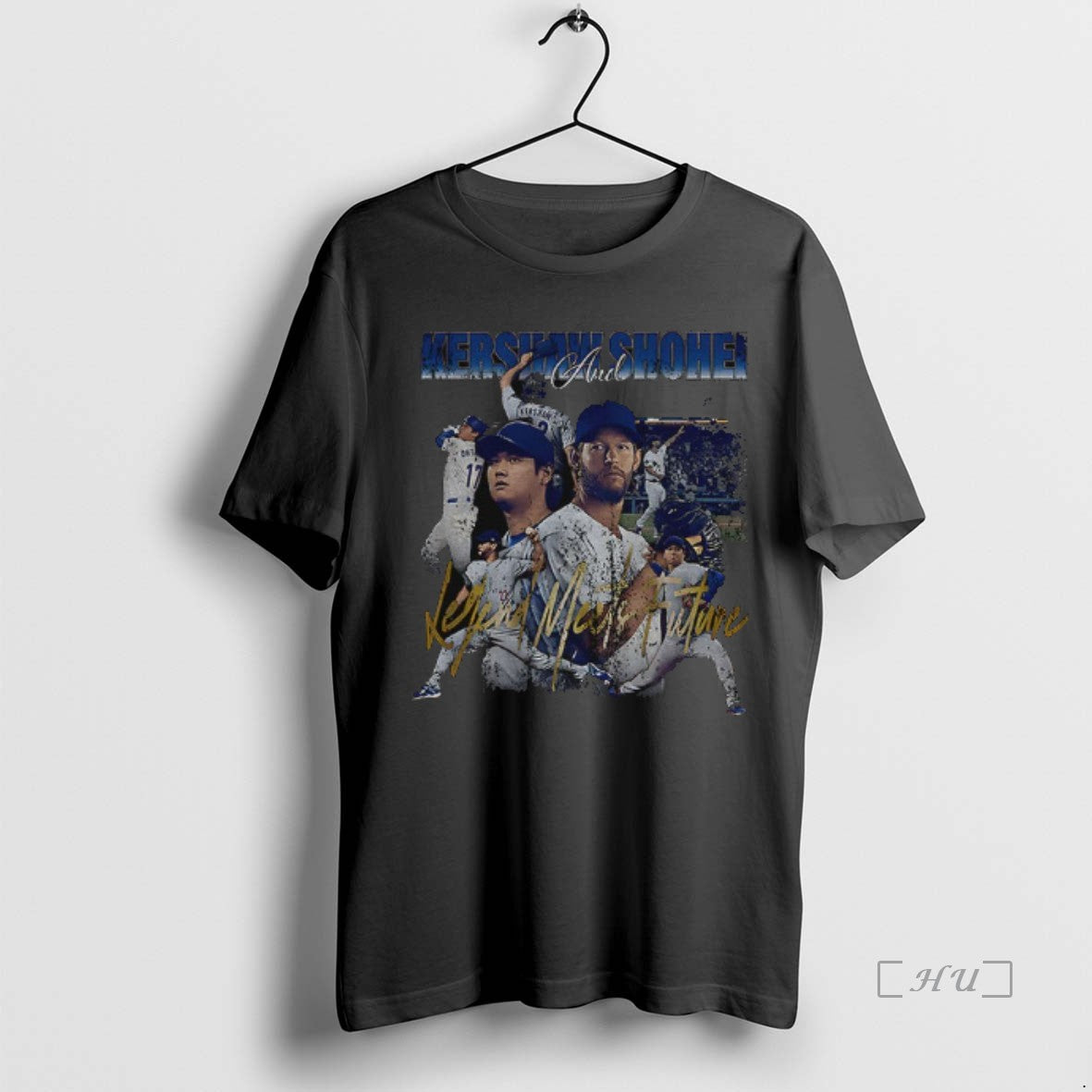 Officials Shohei Ohtani And Clayton Kershaw Los Angeles Dodgers Legend Meets Future Mlb Baseball Vintage Shirt Hoodie...