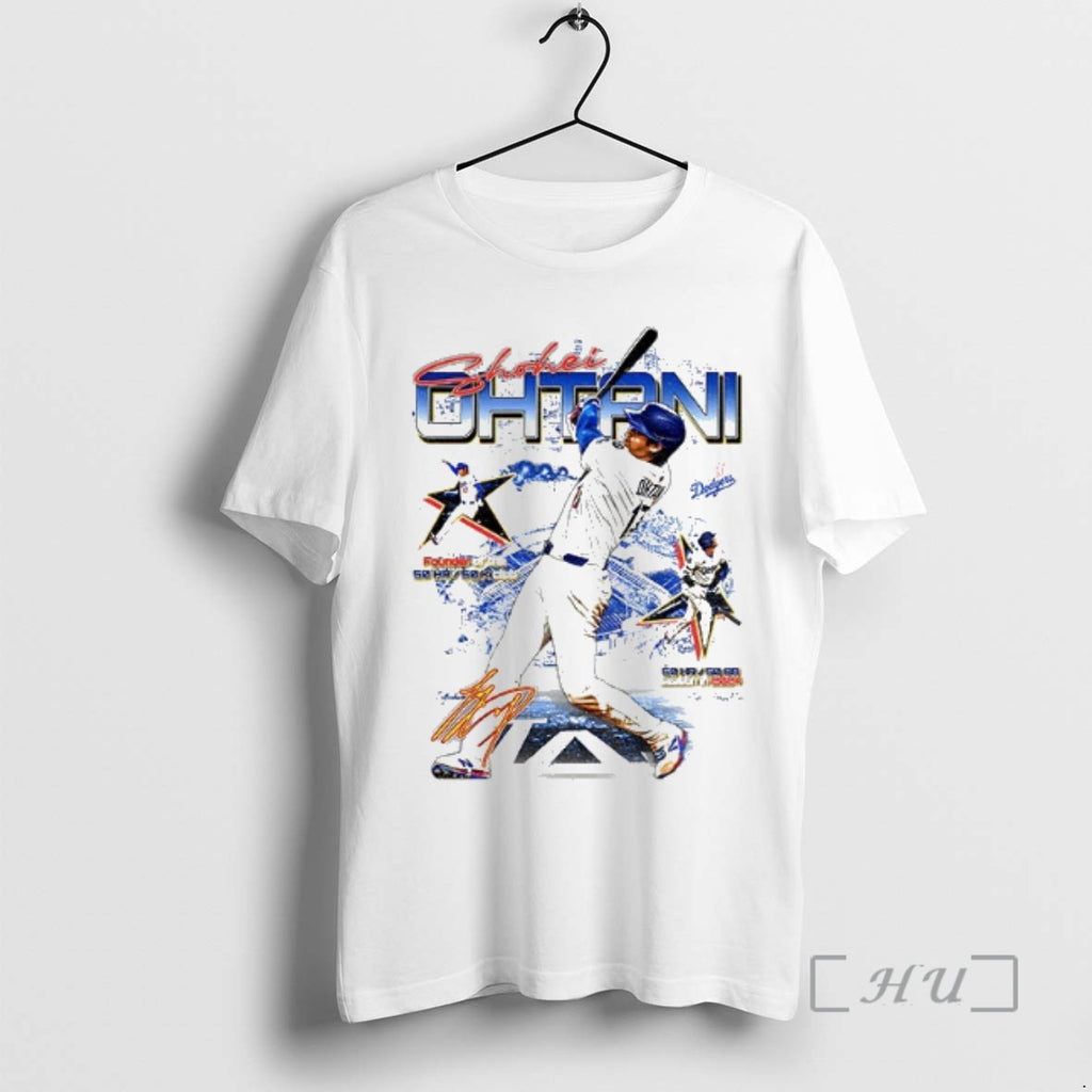 Officials Shohei Ohtani Founder Of The 50hr 50k Club Los Angeles Dodgers Mlb Baseball World Shirt Hoodie Sweatshirt