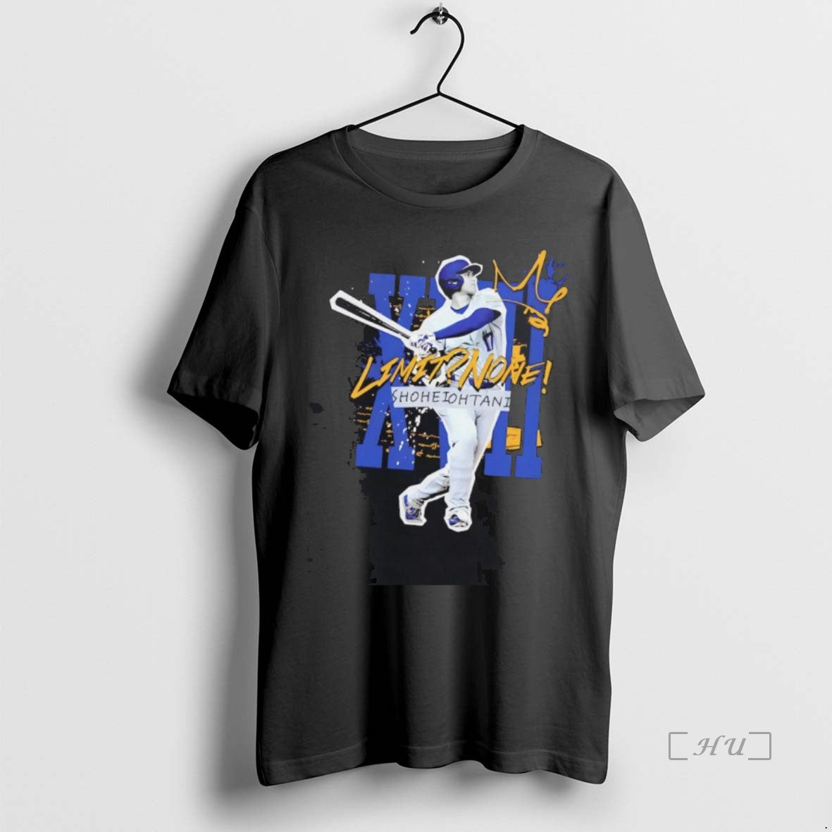 Officials Shohei Ohtani No Limit Los Angeles Dodgers Shirt Hoodie Sweatshirt | PurePodTees.com