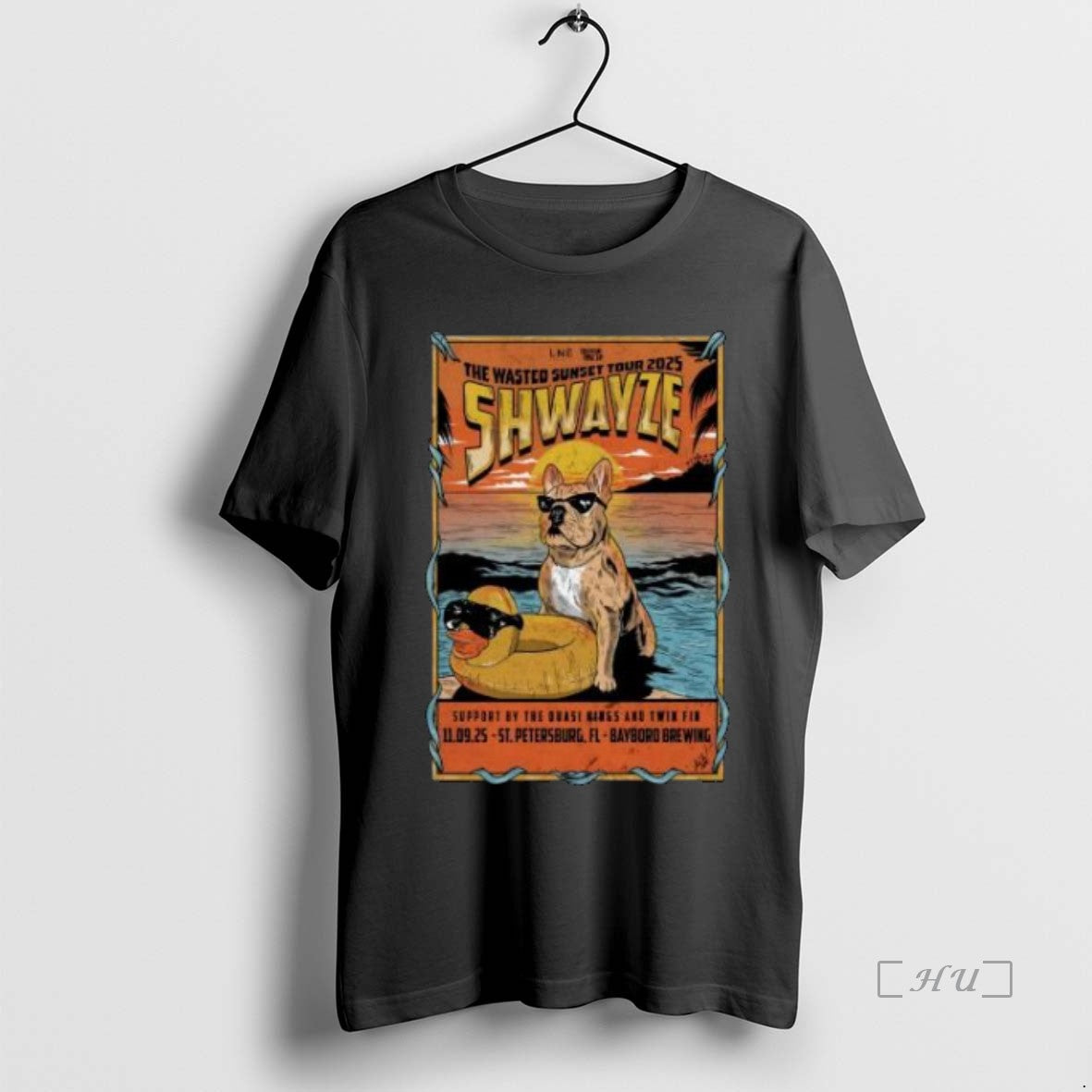 Officials Shwayze Bayboro Brewing St Petersburg Fl 11 9 2025 Shirt Hoodie Sweatshirt | PurePodTees.com