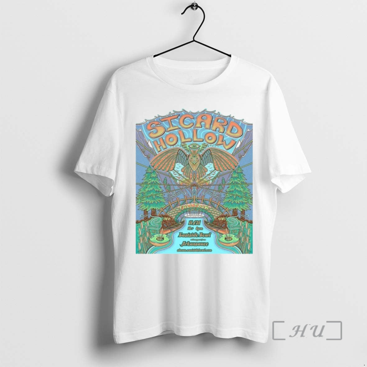 Officials Sicard Hollow Fall Tour Eastside Bowl Nashville Tn Nov 21 2025 Premium T Shirts Hoodie Sweatshirt | PurePodTees.com