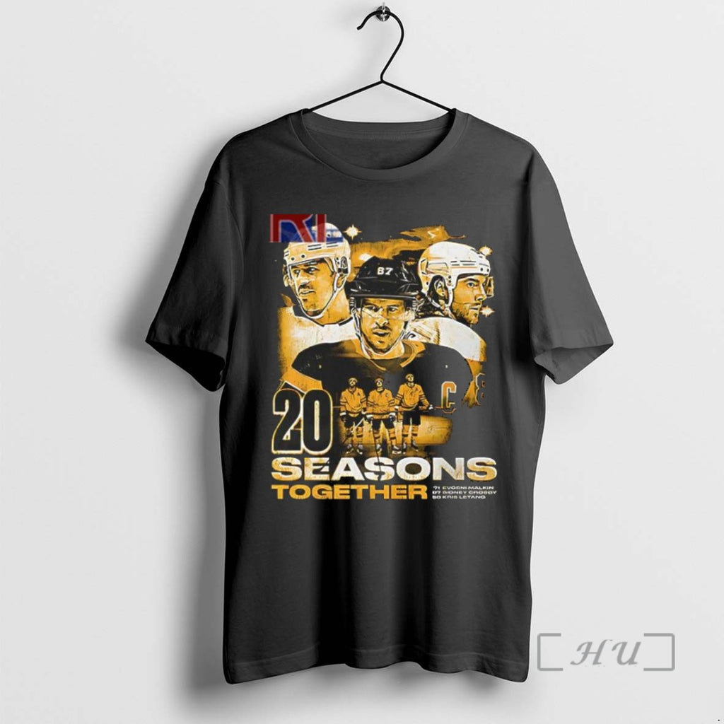 Officials Sidney Crosby Kris Letang And Evgeni Malkin Pittsburgh 20 Seasons