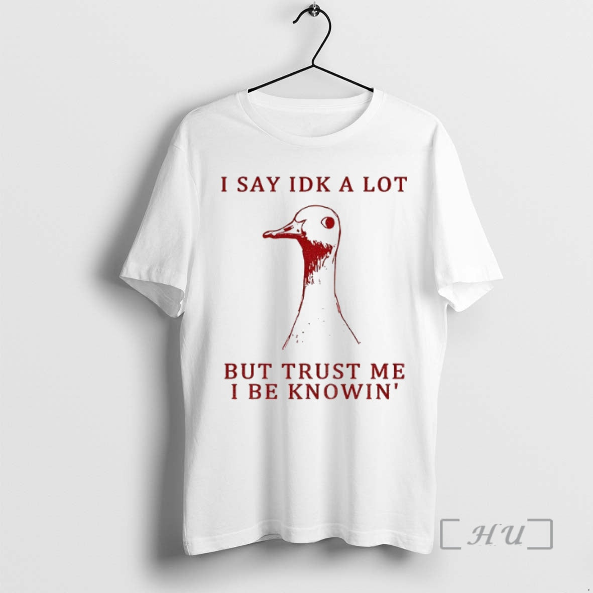 Officials Silly Goose Understands Everything I Say Idk A Lot But Trust Me I Be Shirt Hoodie Sweatshirt | PurePodTees.com