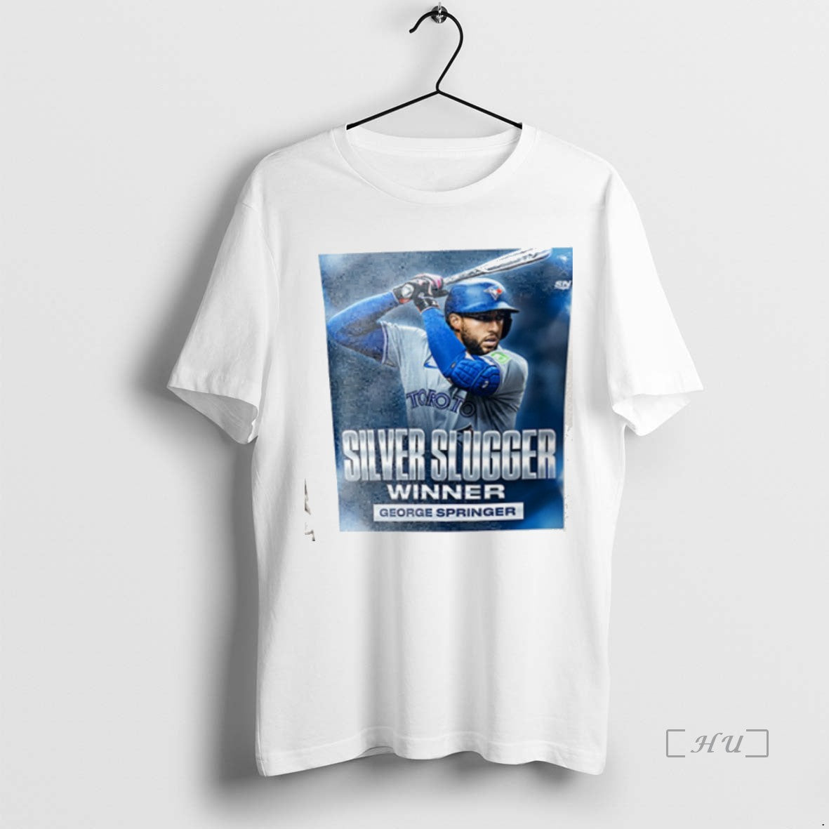 Officials Silver Slugger Winner George Springer Shirt Hoodie Sweatshirt | PurePodTees.com