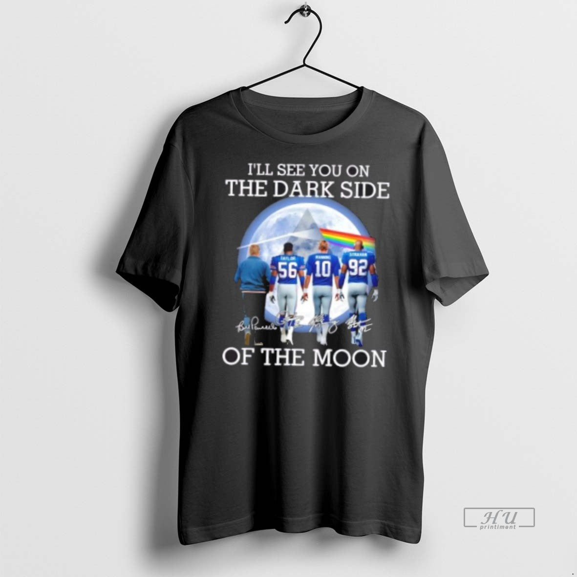 Officials Simms Taylor Manning Strahan New York Giants Ill See You On The Dark Side Shirt Hoodie Sweatshirt | PurePodTees.com