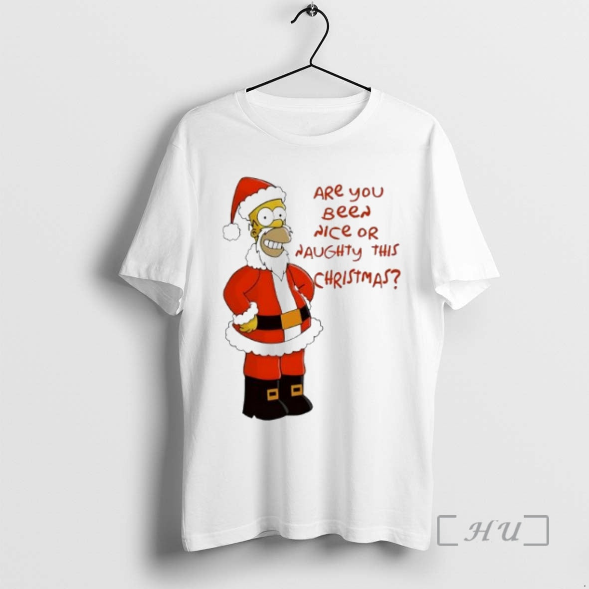 Officials Simpsons Are You Been Nice Or Naughty This Christmas Shirt Hoodie Sweatshirt | PurePodTees.com