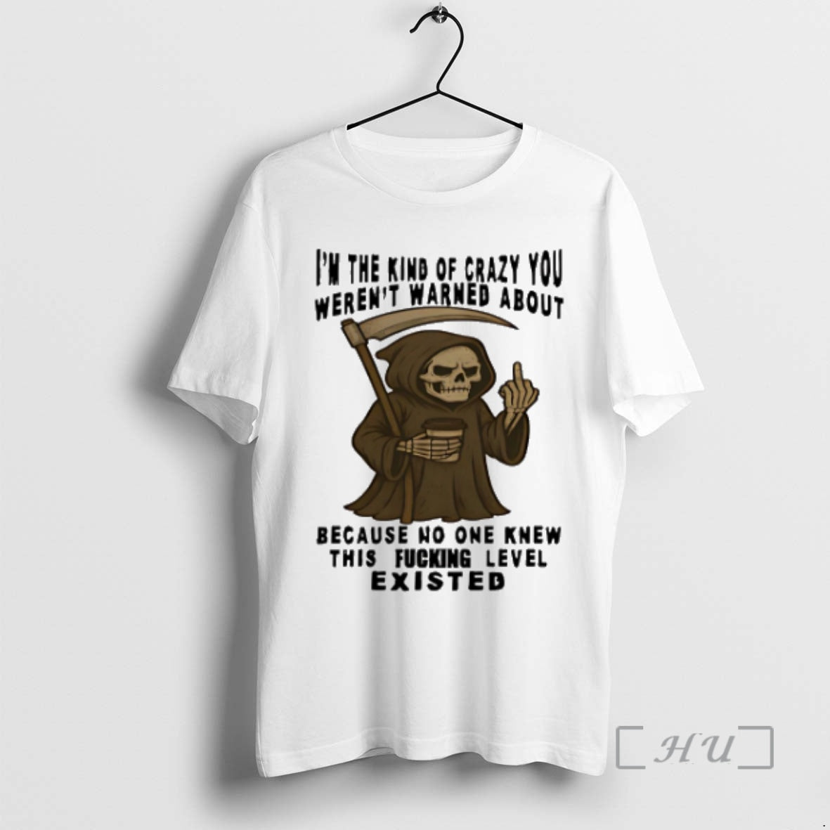 Officials Skeleton Im The Kind Of Crazy You Werent Warned About Because No One Knew Shirt Hoodie Sweatshirt | PurePodTees.com