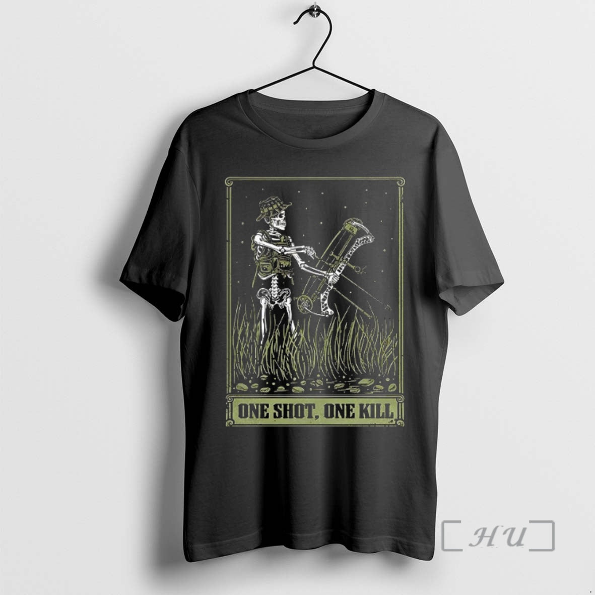 Officials Skeleton Archer One Shot One Kill Shirt Hoodie Sweatshirt | PurePodTees.com