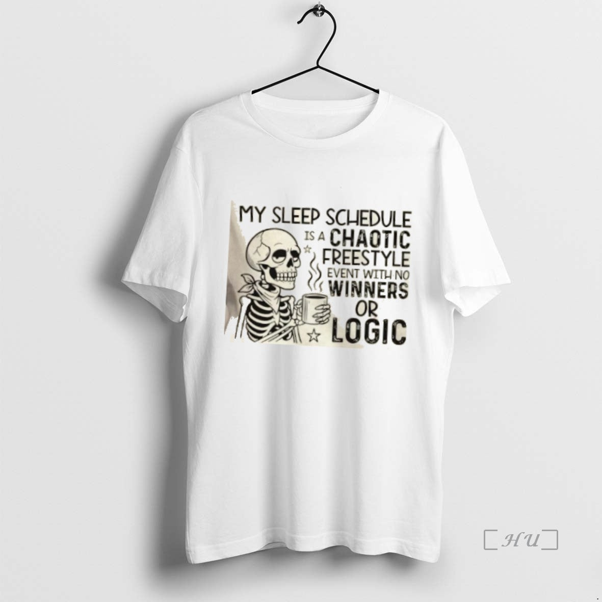Officials Skeleton My Sleep Schedule Is A Chaotic Freestyle Event With No Winners Or Logic Shirt Hoodie Sweatshirt