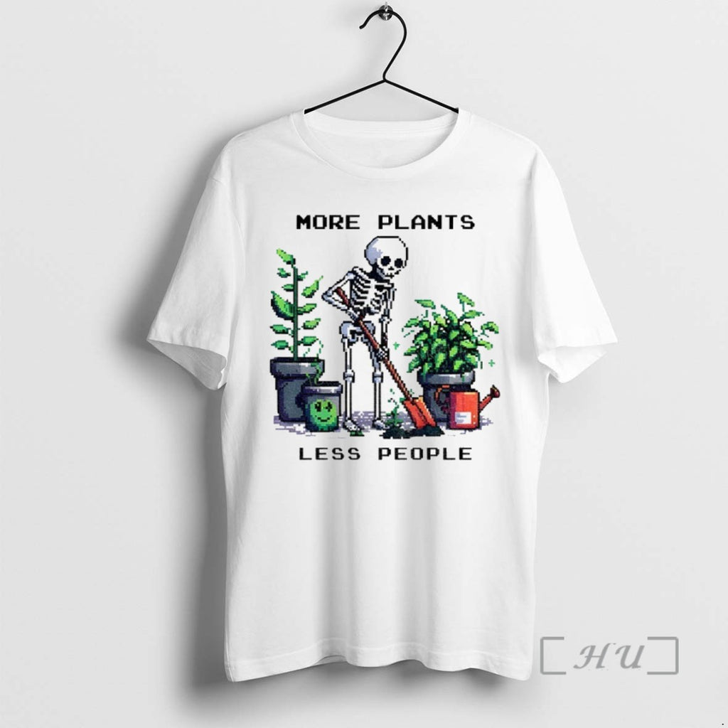 Officials Skeleton Planting Trees More Plants Less People T Shirt Sweater