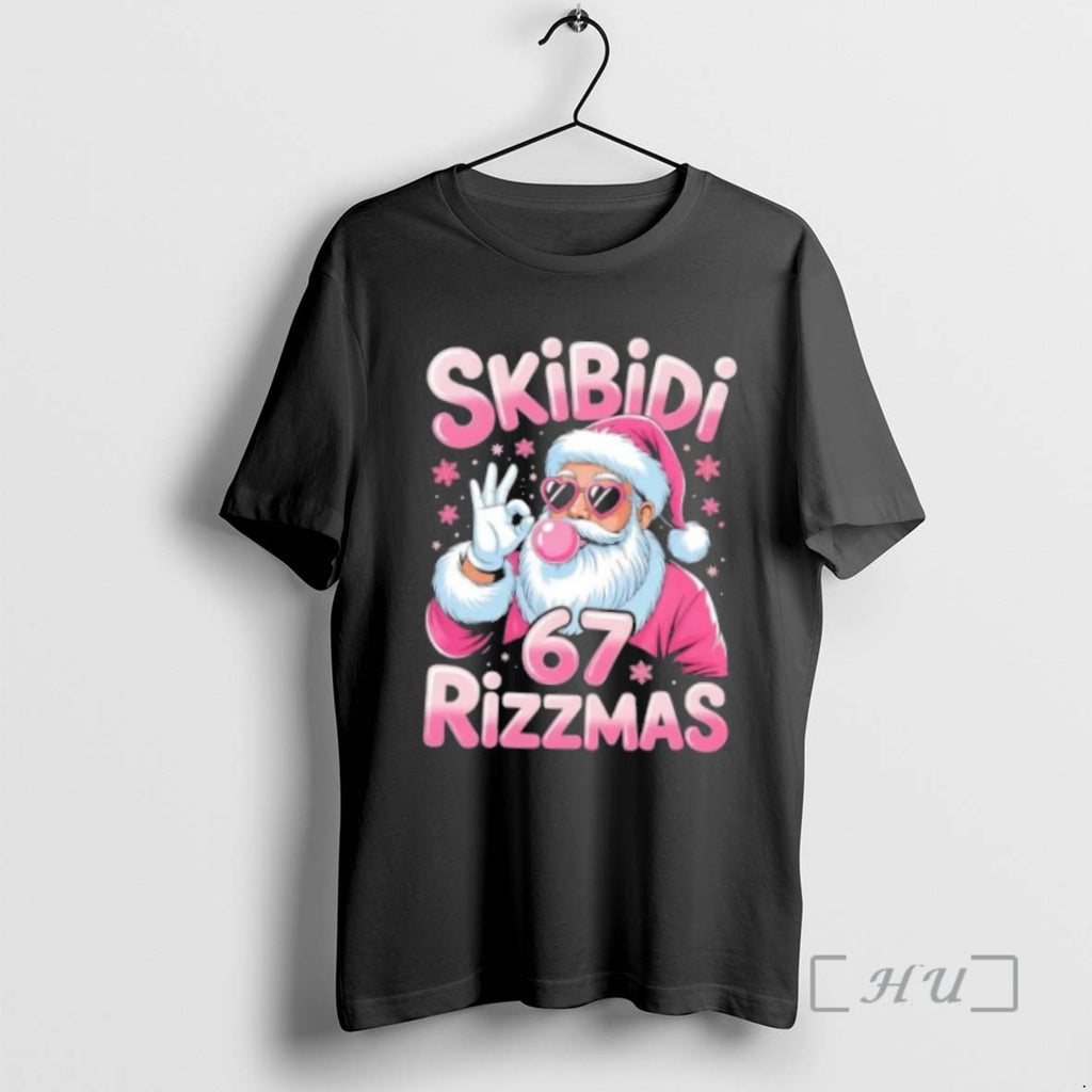 Officials Skibidi 67 Rizzmas Christmas 6 7 Santa Shirt Hoodie Sweatshirt | PurePodTees.com