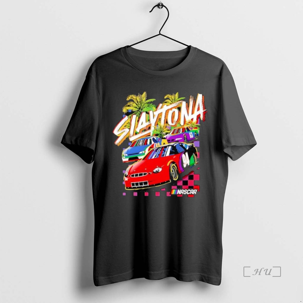Officials Slaytona Nascar Black Graphic Shirt Hoodie Sweatshirt | PurePodTees.com