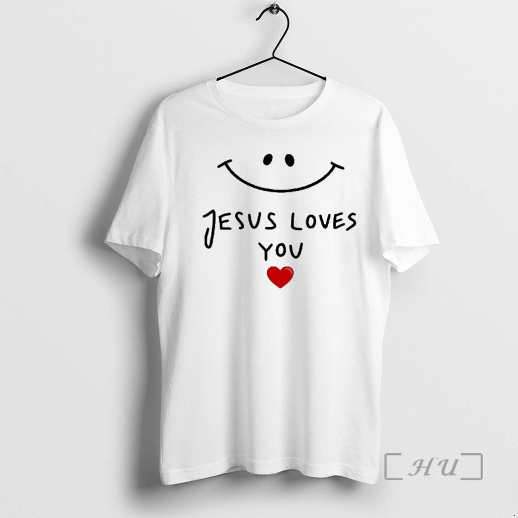 Officials Smiley Face Jesus Loves You Heart