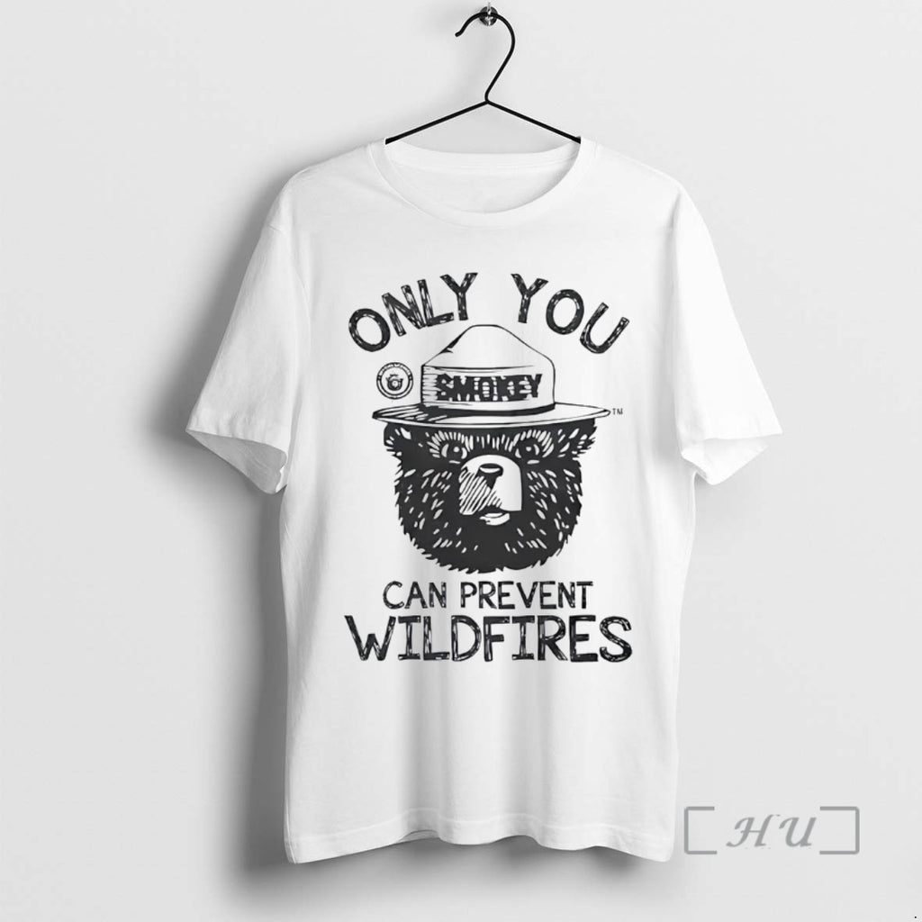 Officials Smokey Bear Only You Can Prevent Wildfires Shirt Hoodie Sweatshirt | PurePodTees.com