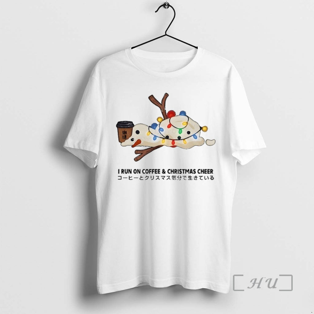 Officials Snowman I Run On Coffee And Christmas Cheer T Shirt Sweater