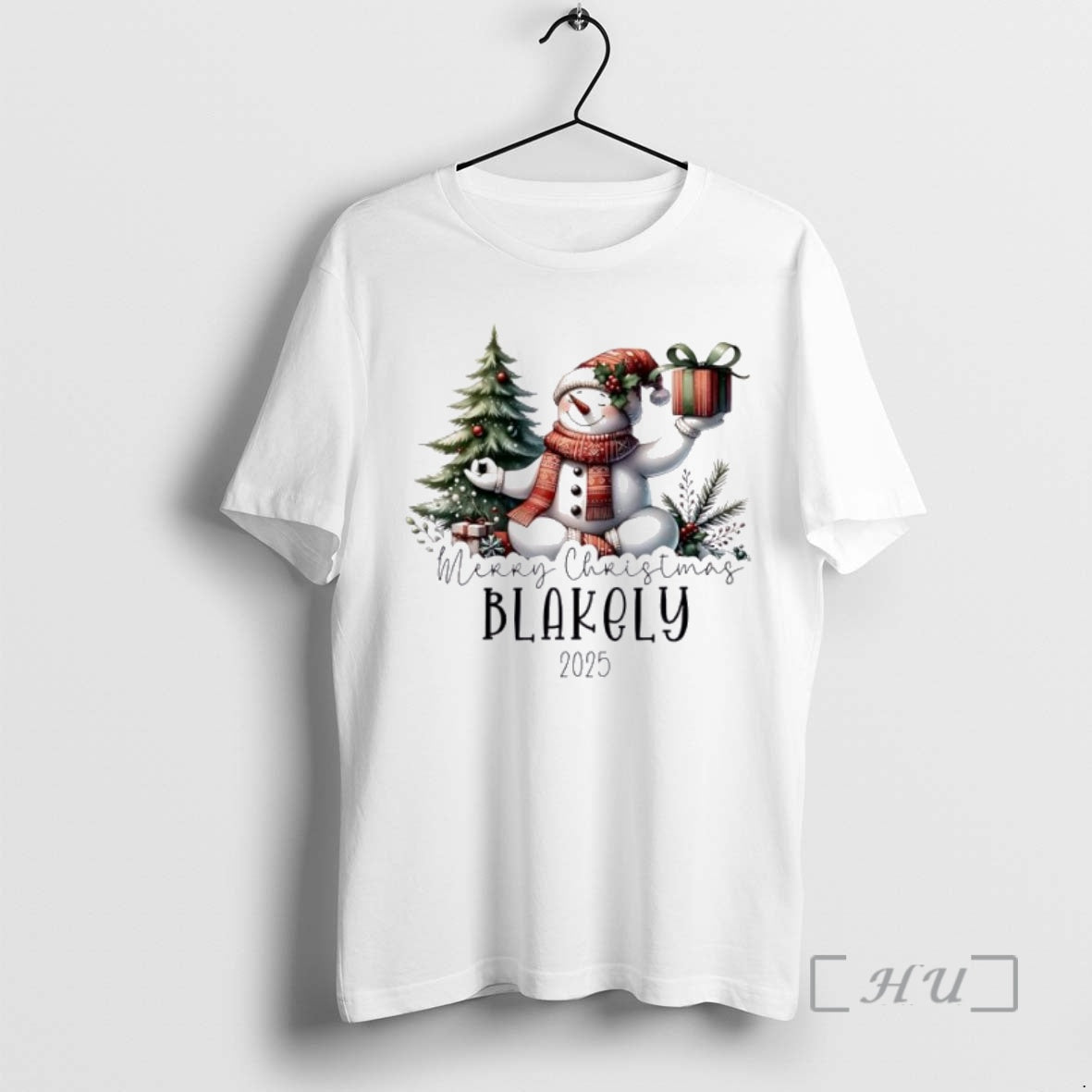 Officials Snowman Merry Christmas 2025 Personalized Ornaments White Shirt Hoodie Sweatshirt | PurePodTees.com