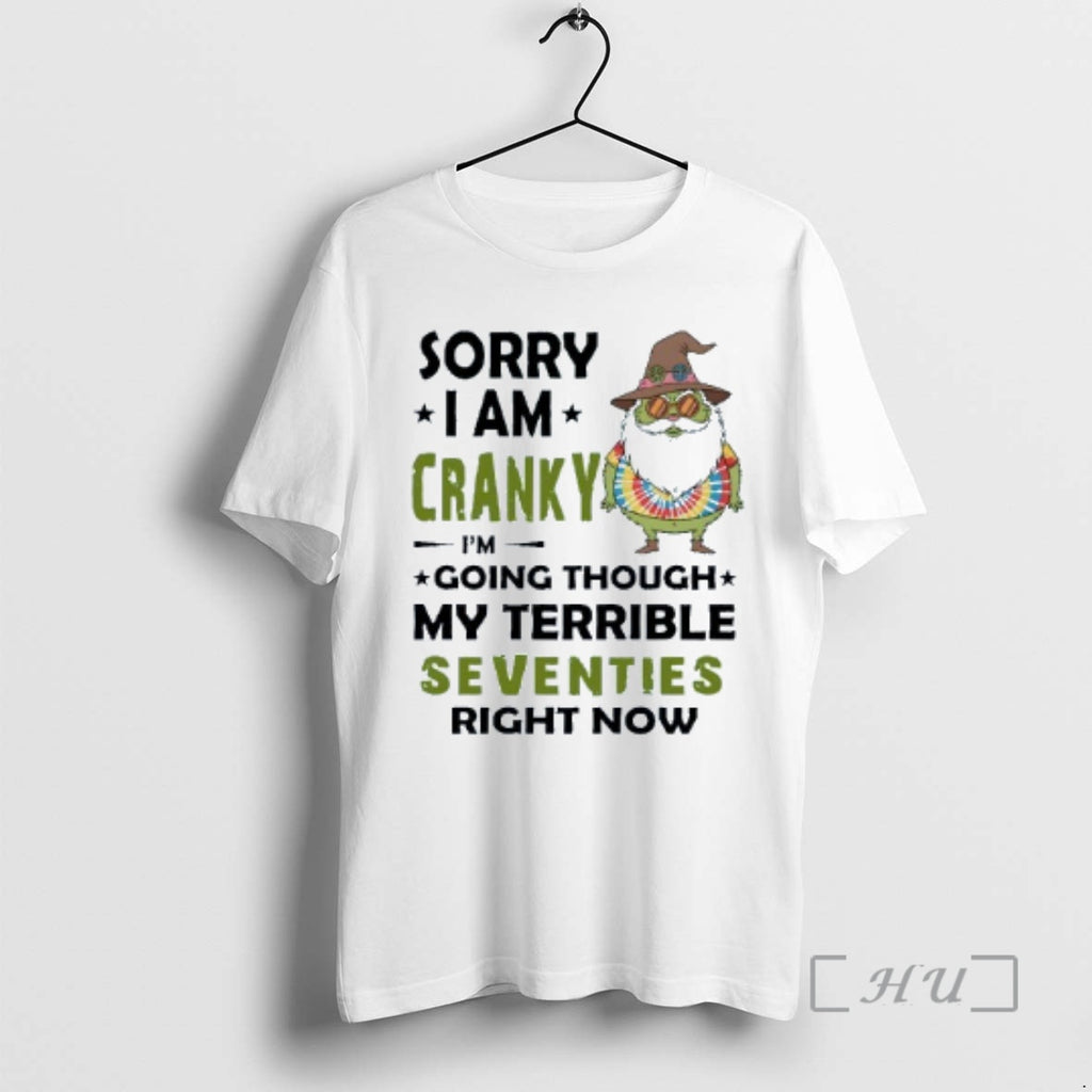 Officials Sorry I Am Cranky Im Going Terrible Seventies Right Now Christmas Shirt Hoodie Sweatshirt | PurePodTees.com