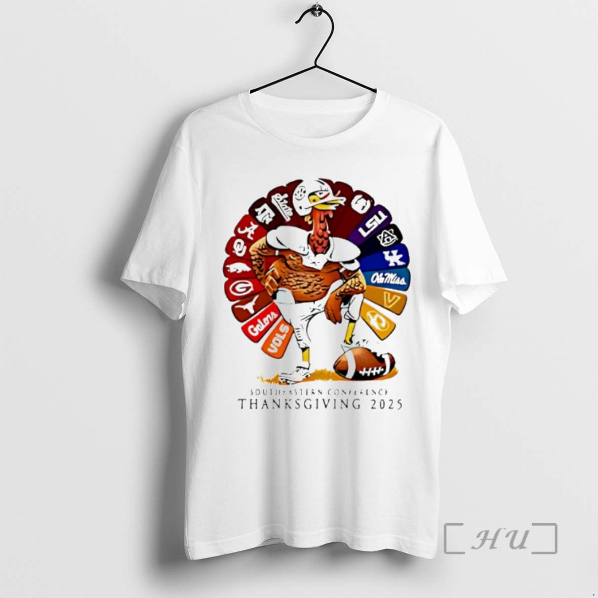 Officials Southeastern Conference Thanksgiving 2025 Turkey Sport Teams Shirt Hoodie Sweatshirt | PurePodTees.com